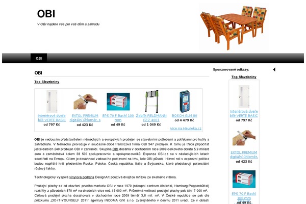 obi-cz.cz site used 13-bila