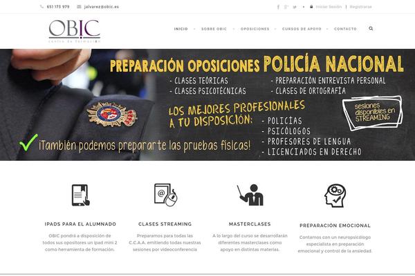 obic.es site used Clevercourse-v1-27