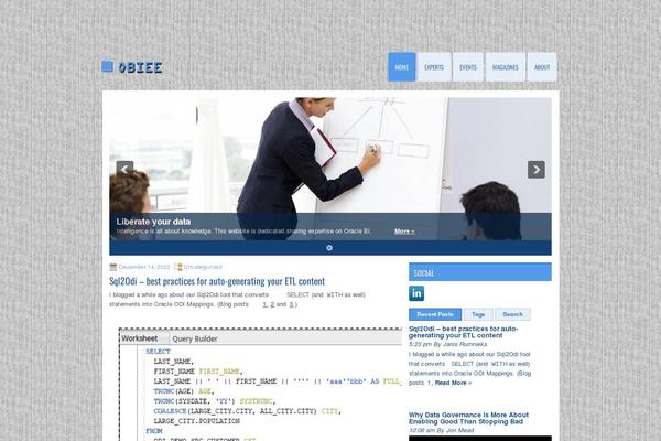 Apris theme site design template sample