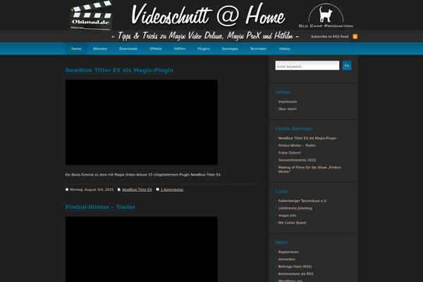 deCoder theme site design template sample