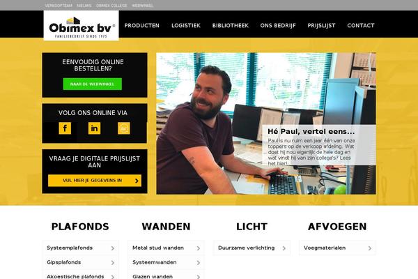 Jupiter Child theme site design template sample