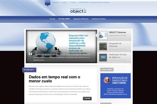 Glow theme site design template sample