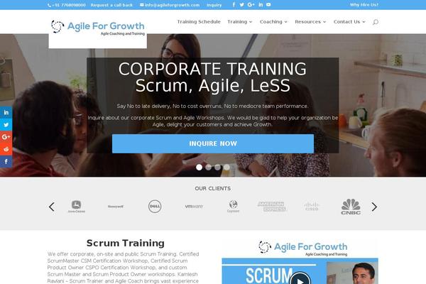 Site using WP Logo Showcase Responsive Slider plugin