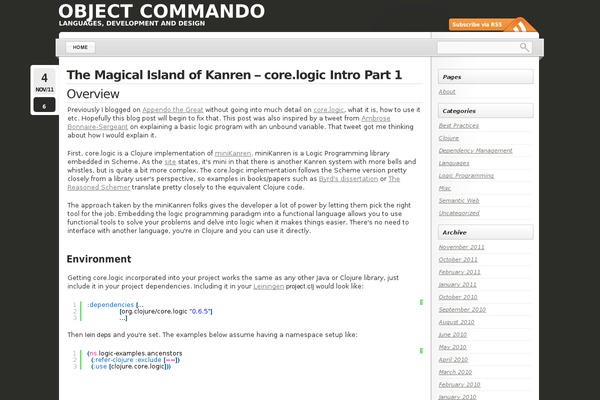 Site using Google Syntax Highlighter for WordPress plugin