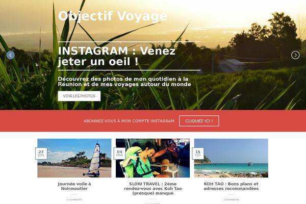 objectif-voyage.fr site used Writerblog