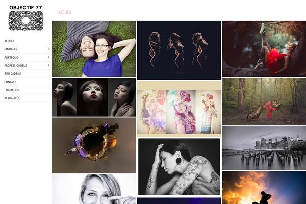 Invictus theme site design template sample