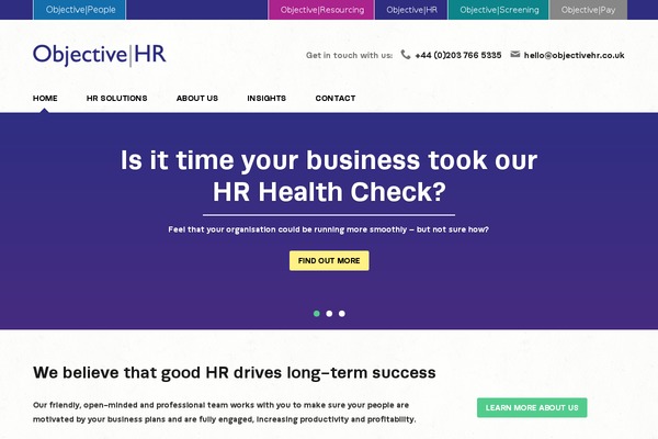 Uncode theme site design template sample