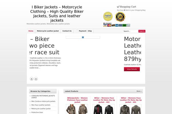 Wp Store theme site design template sample