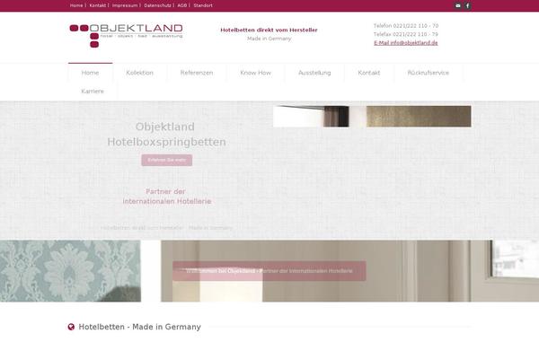 objektland.de site used Objektland
