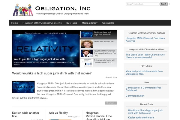 Magazine Premium theme site design template sample