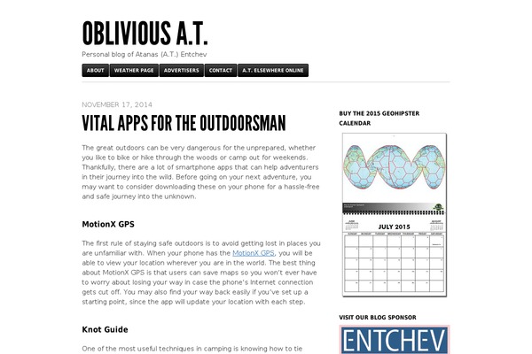 Site using Nichetable plugin