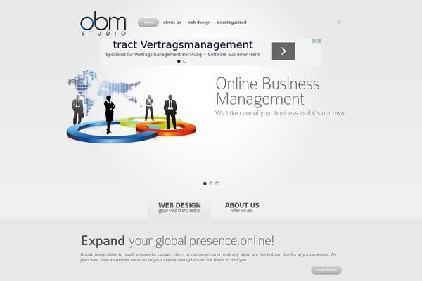 Nova theme site design template sample