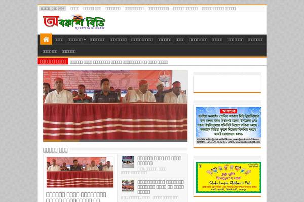 Sahifa theme site design template sample