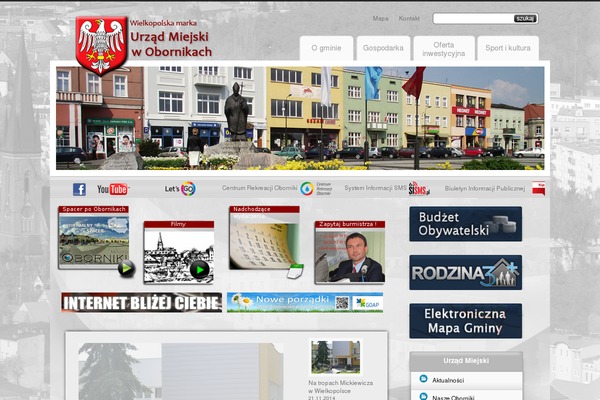 Site using Wydarzenia plugin