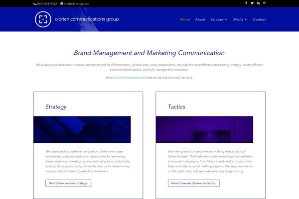 obriencg.com site used Ocgtheme