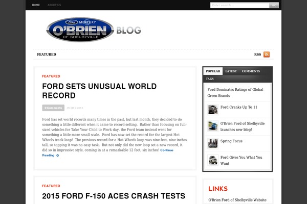 Daily Edition theme site design template sample