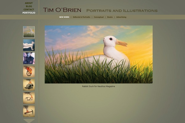 Starkers theme site design template sample