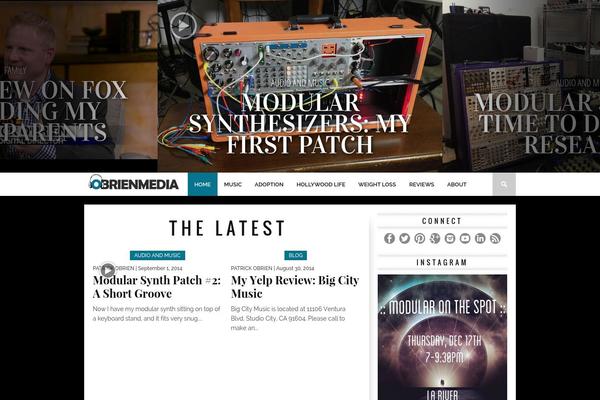 Braxton theme site design template sample