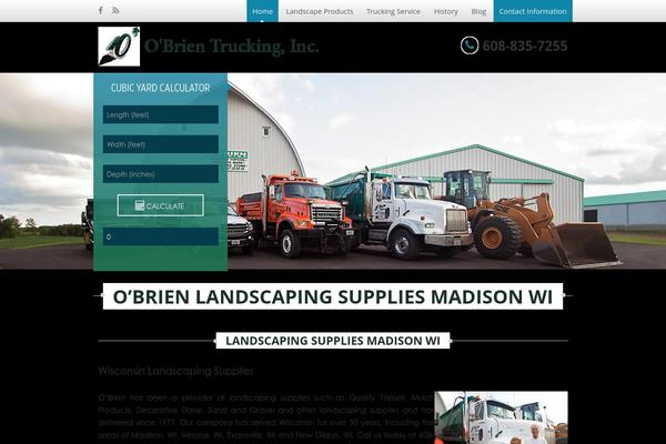 obrientrucking.com site used Obrien