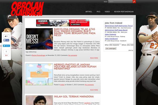 obrolanolahraga.com site used Baseball