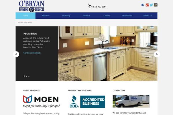 obryanplumbingservices.com site used Obryanplumbing