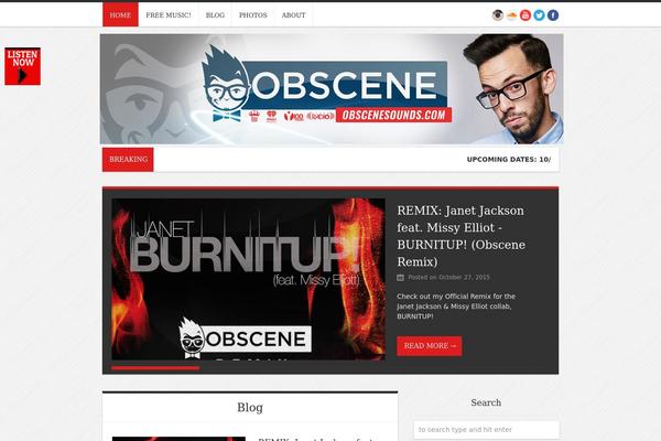Site using Better Bandsintown plugin