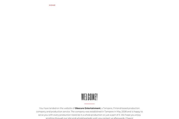 Silverscreen theme site design template sample