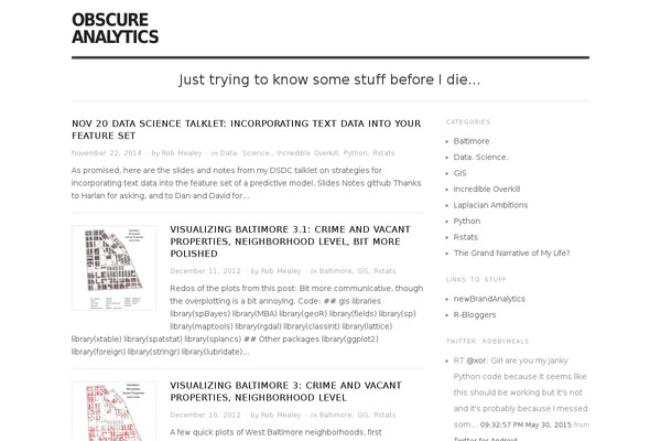 obscureanalytics.com site used Origin