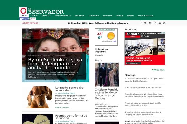 FastNews Light theme site design template sample