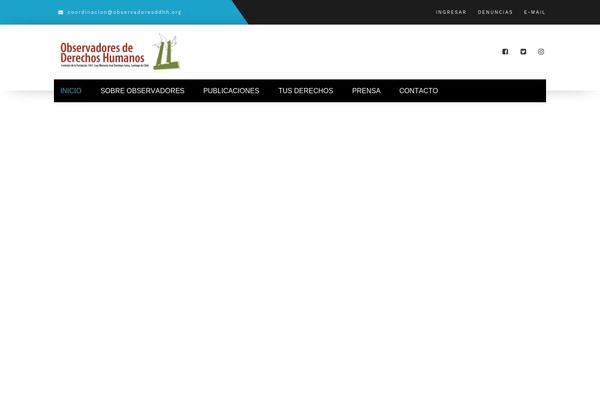 Alone theme site design template sample