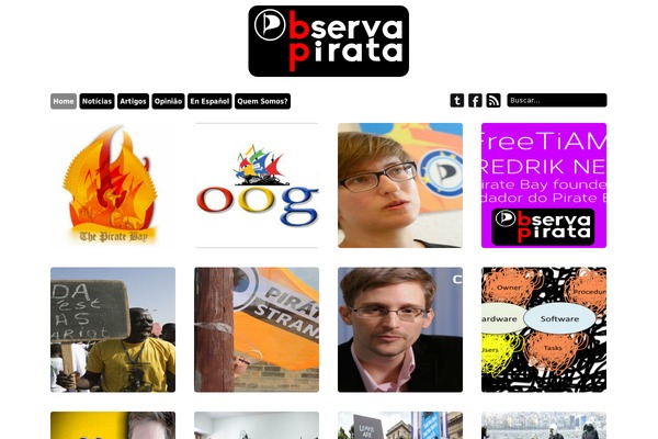 Grid Theme Responsive theme site design template sample