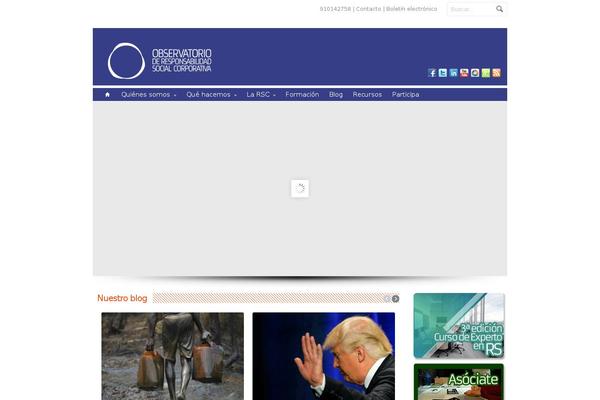 Site using Really Simple Twitter Feed Widget plugin