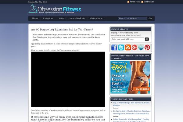 Streamline theme site design template sample