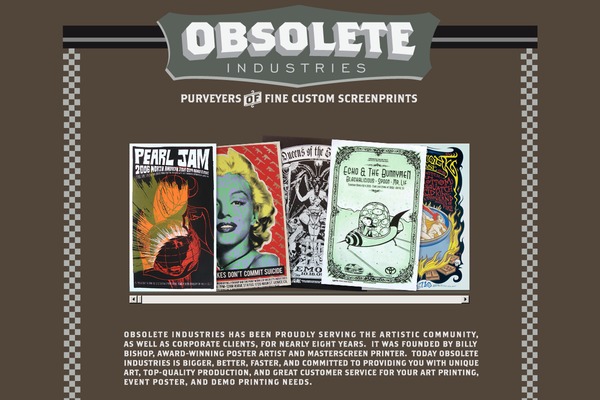 obsolete-inc.com site used Creativeprudence