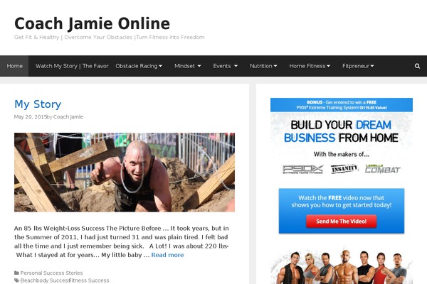 Site using Buttons Shortcode and Widget plugin