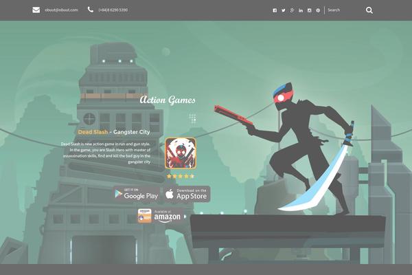 Grizzly theme site design template sample