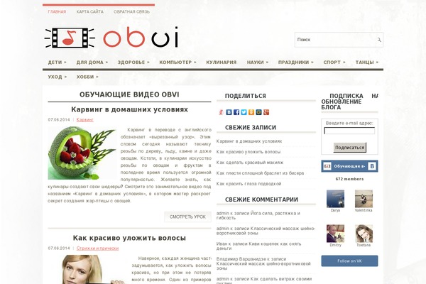 Velluce theme websites examples