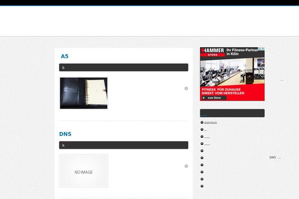 Affinger5 theme site design template sample