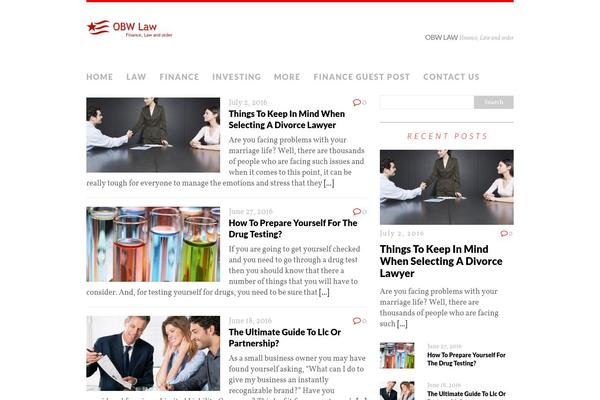 MH Purity lite theme site design template sample