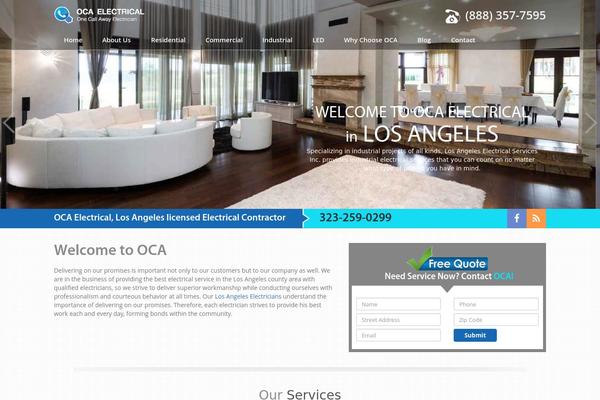 Karma theme site design template sample