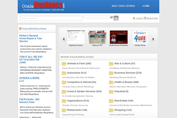 Directorypress theme site design template sample