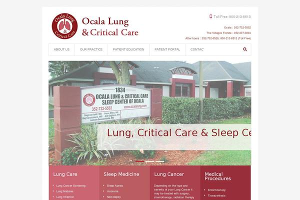 ocalalung.com site used Medicure-child