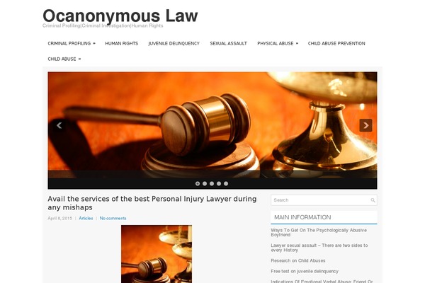 ocanonymous.org site used Raptos