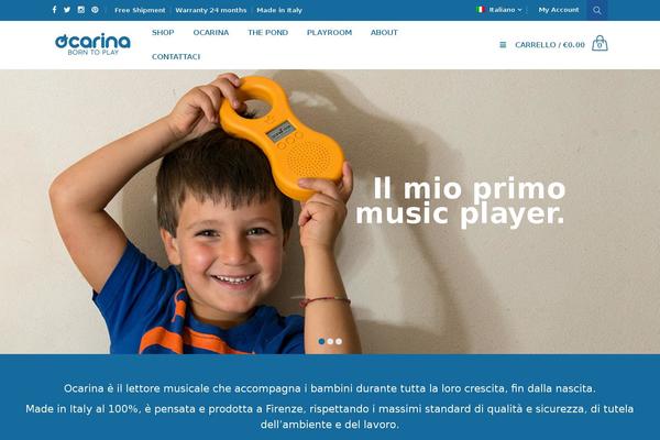 ocarinamp3.com site used Ocarina-2023
