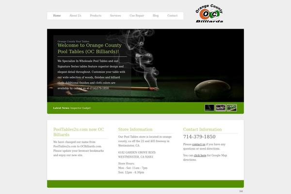 Twicet theme site design template sample