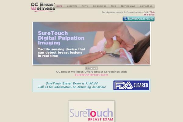 Breeze theme site design template sample
