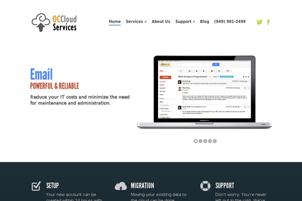 Fusion theme site design template sample