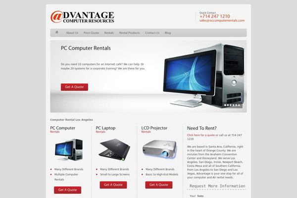 Epsilon theme site design template sample