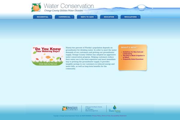 occonservewater.net site used Ocf_www