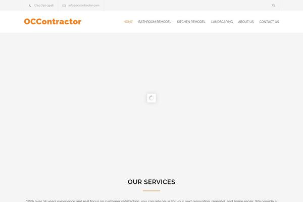 Renovate theme site design template sample